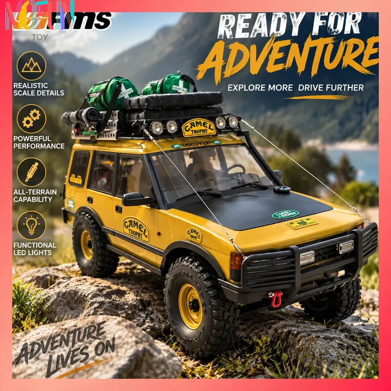 Rc Hobby Land - FCX10 1/10 schaal Camel Trophy Edition,