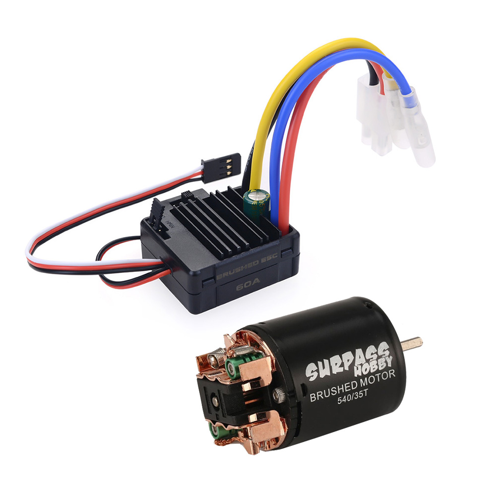 Rc Hobby Motor - Overtreft Hobby 540 Geborstelde Motor 13T