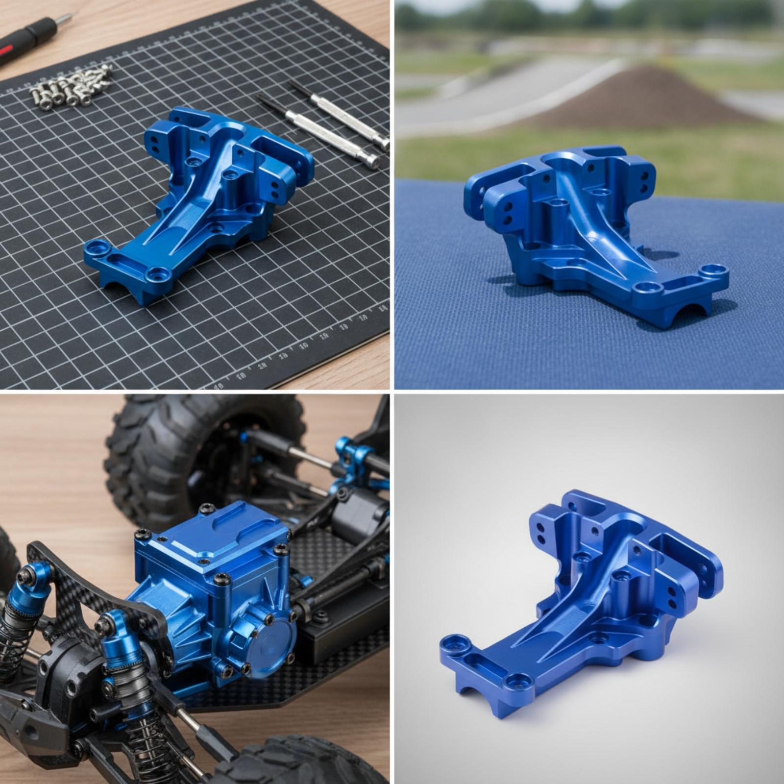 Rc Hobby Grade Truck - Voorste versnellingsbakafdekking voor Hobby Grade 1/6