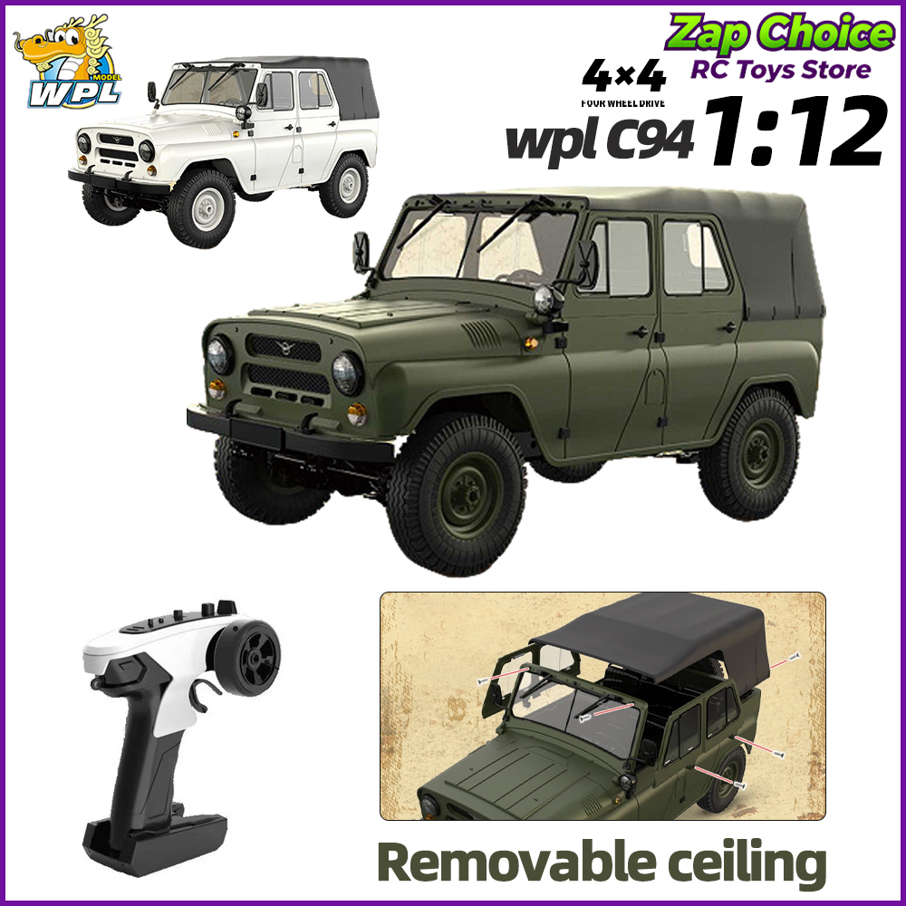Rc Hobby Grade Truck - WPL C94 1/12 Schaal 4WD Elektrische