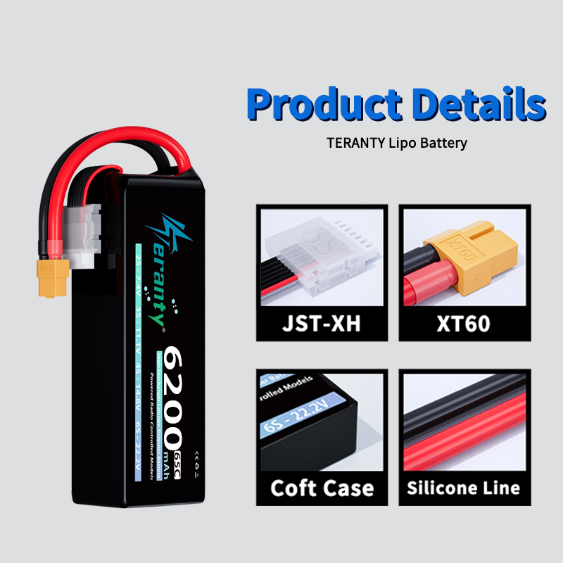 TERANTY 6S 6200mAh Lipo Batter - Rc Hobby Land recensie en prijs