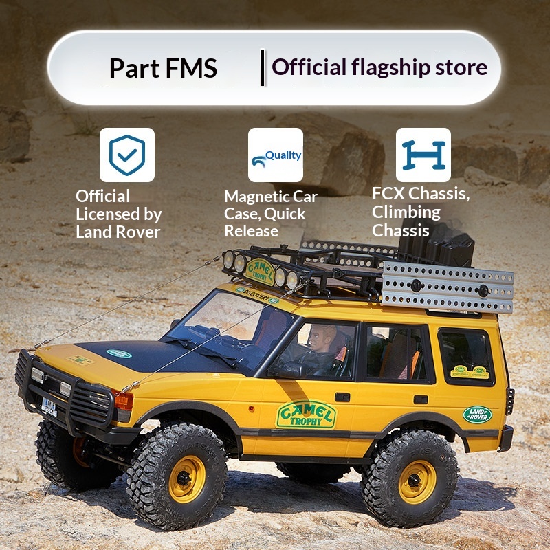 FCX10 1/10 schaal Camel Trophy - Rc Hobby Land recensie en prijs