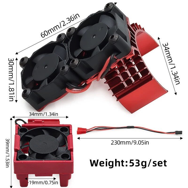 Dubbele Koelventilatorset Hoge - Rc Hobby Shops recensie en prijs