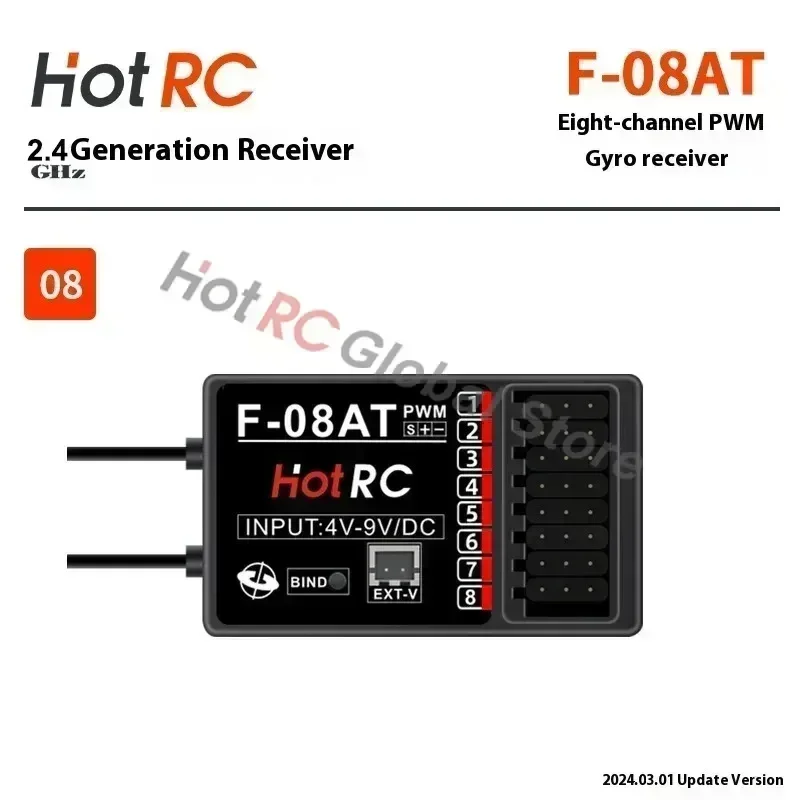 HOTRC 2.4Ghz 4/6/8 Kanaals F-0 - Rc Hobby Shops recensie en prijs