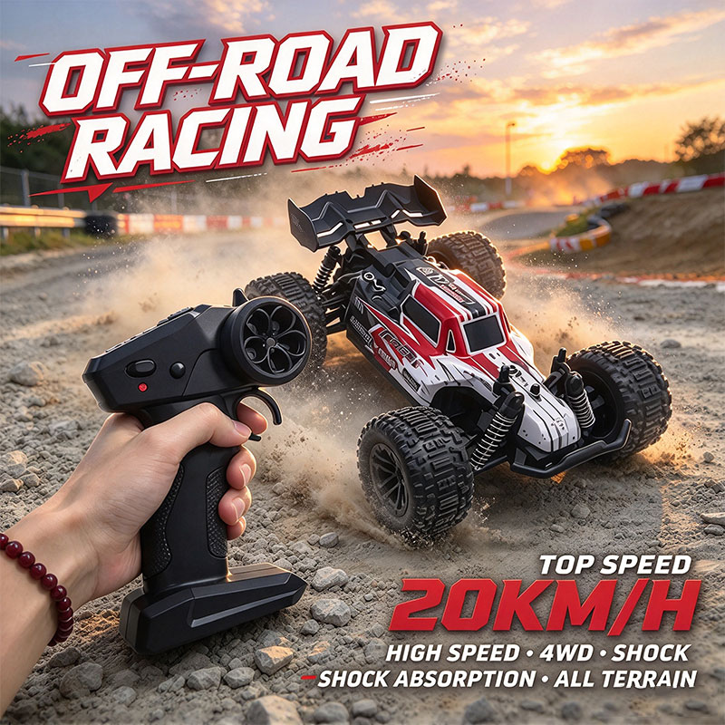 Nieuwe RC auto 20KM/H hoge sne - Rc Hobby Grade Monster Truck recensie en prijs