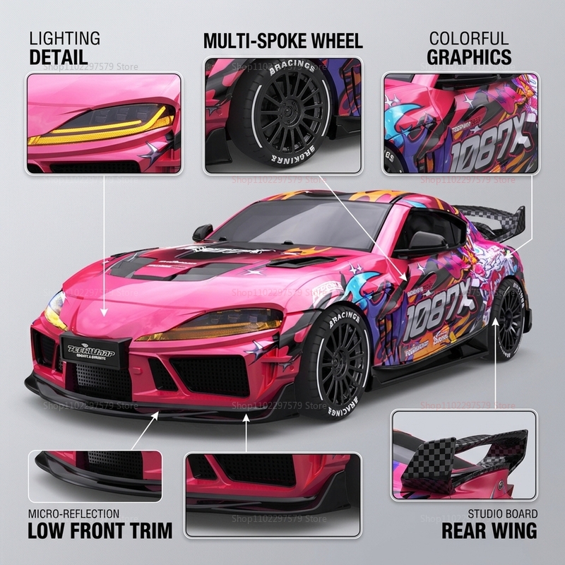 1:43 schaal 20KM/H RC Drift Au - Rc Hobby Toucan recensie en prijs