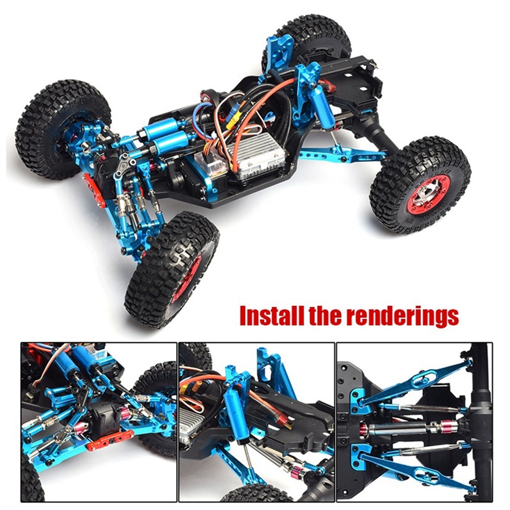 YSUN-2Pcs Metalen Voor- & Acht - Rc Hobby Shops recensie en prijs